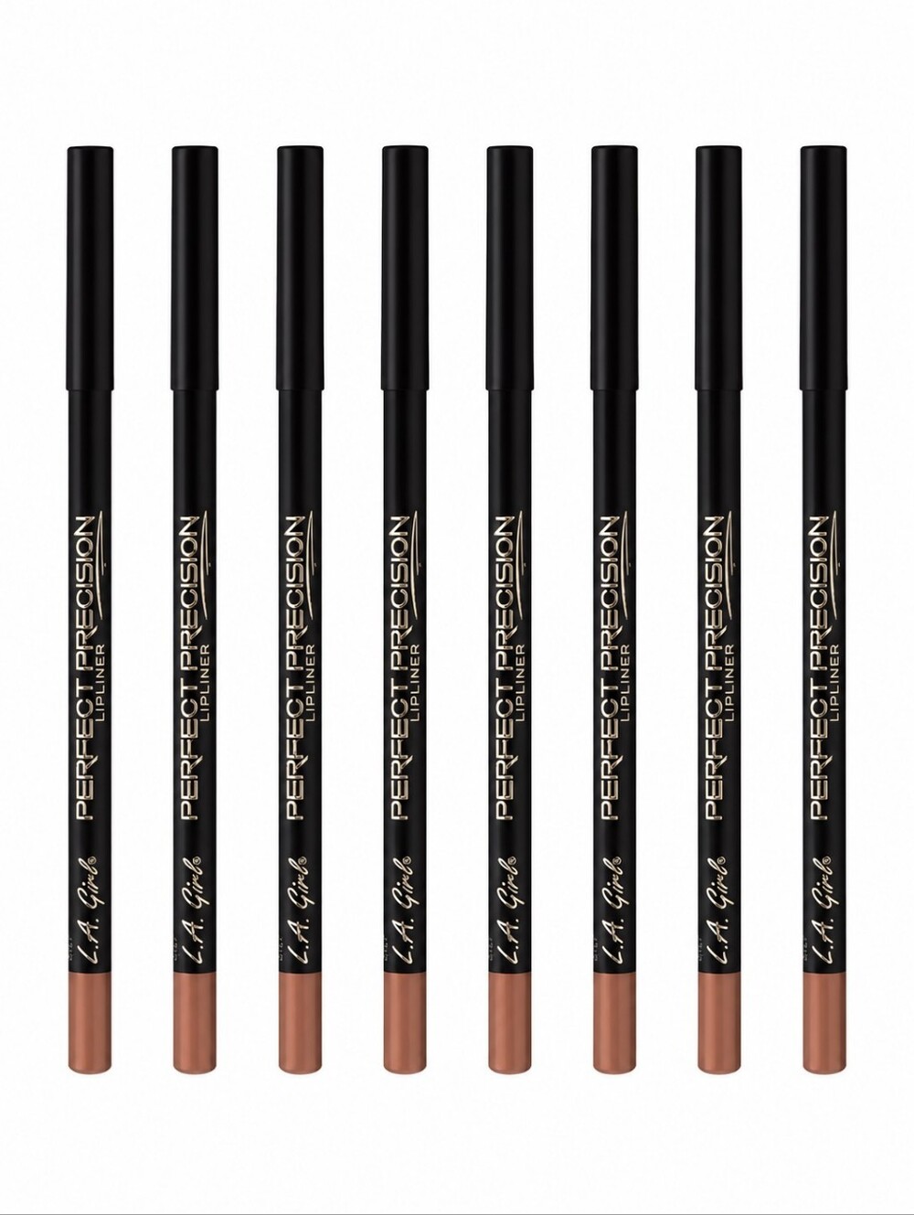 8 x L.A. Girl Perfect Precision Lip Liner Flesh